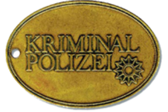 Kripomarke der Polizei Hamburg