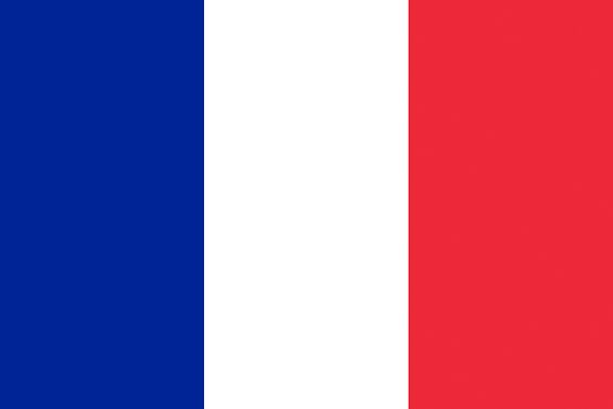 Flagge Frankreich-B