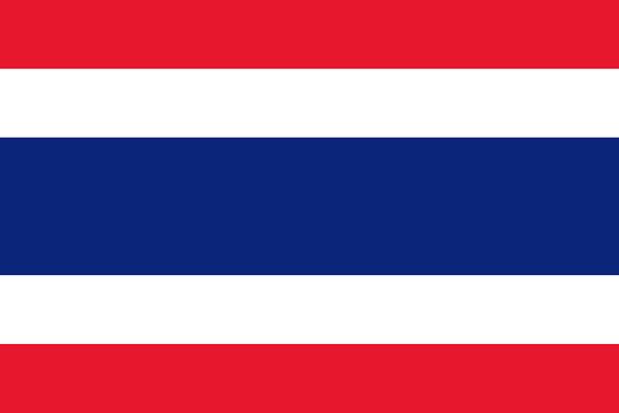 Flagge Thailand-B